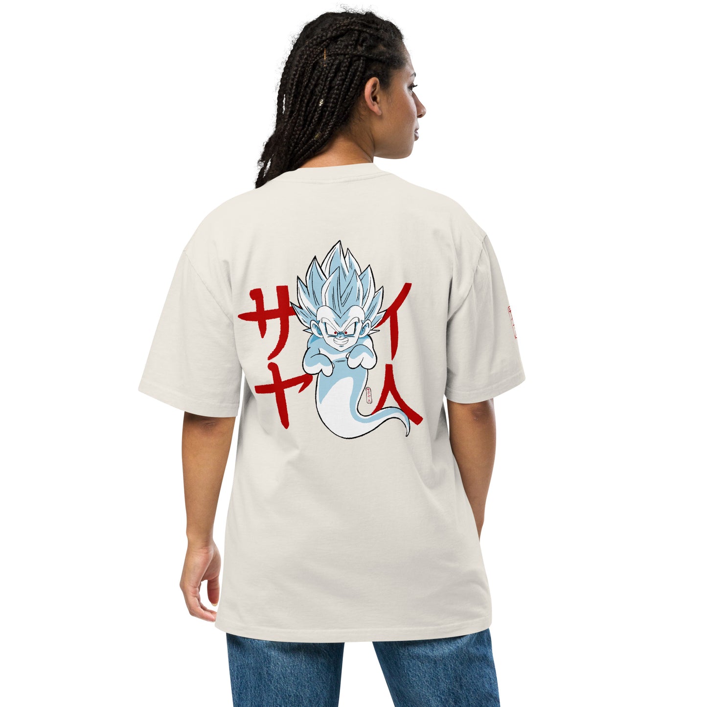 Ghost #002 - Oversized faded t-shirt