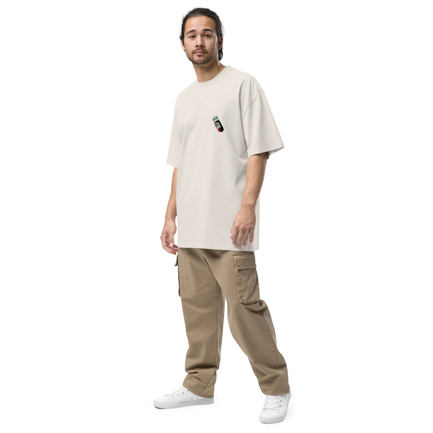 Ghost #002 - Oversized faded t-shirt