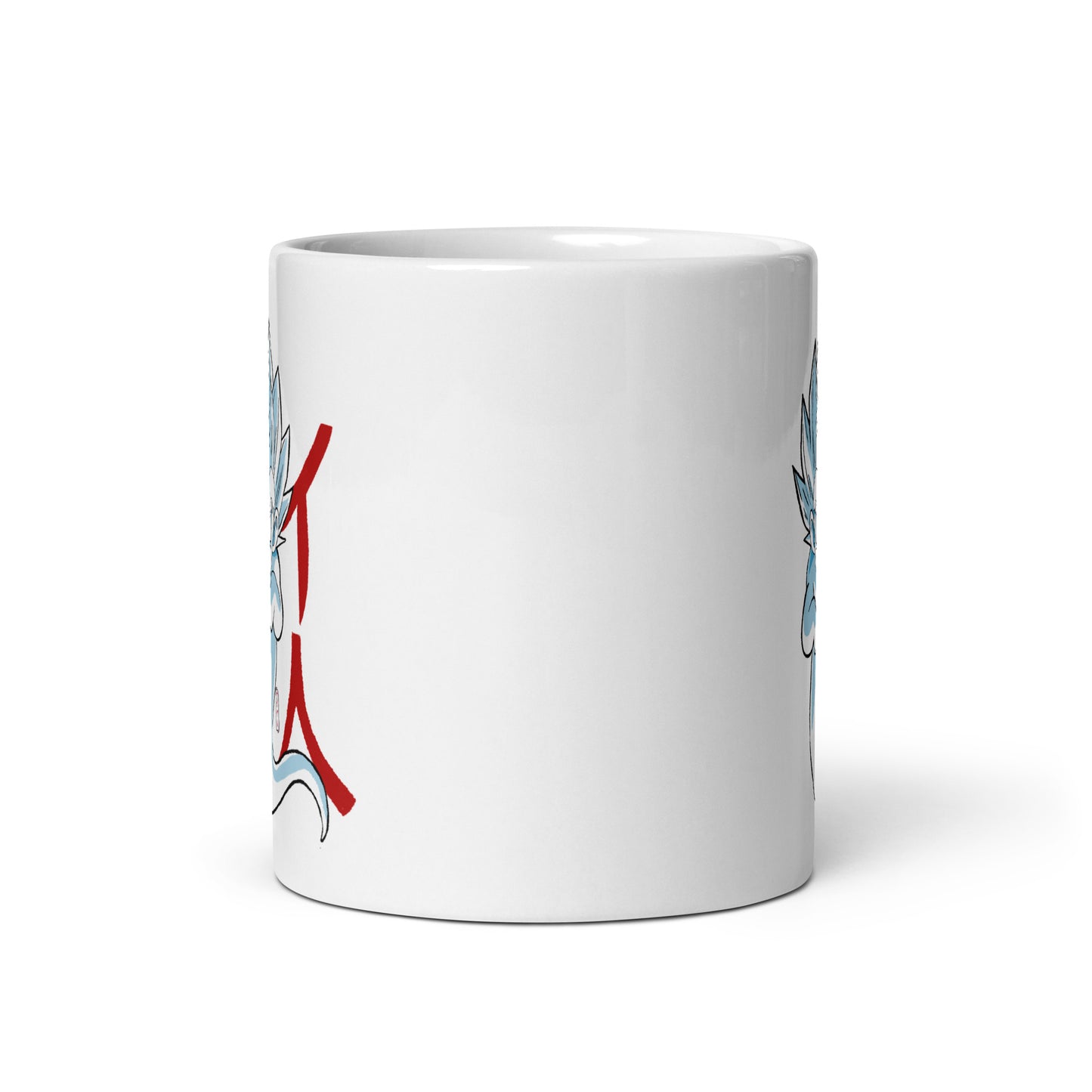 GHOST Obake おばけ- White glossy mug