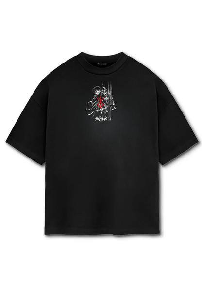 Guts Berserk anime t-shirt front view - Saiyans manga streetwear