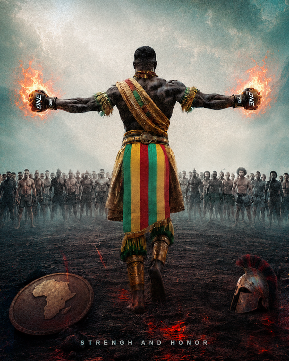 ACTIVE — African Spartan x Saiyans Sleeveless T-Shirt