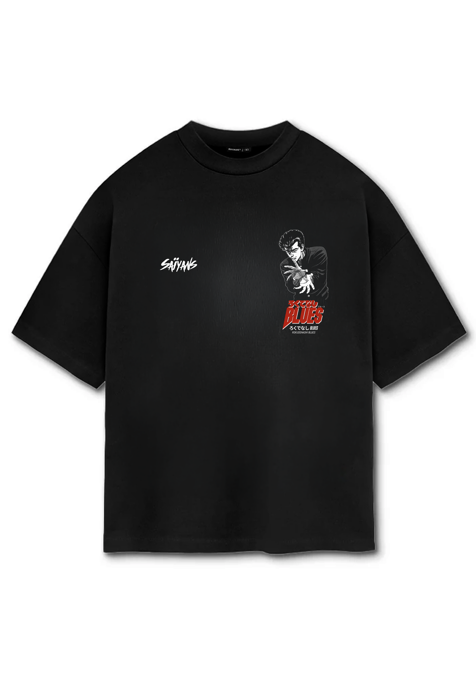 Taison Maeda t-shirt back print - manga fighting spirit artwork by Saiyans