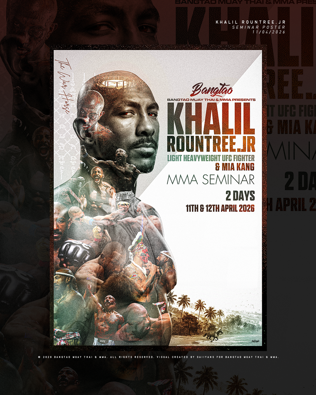 Custom fight poster design package with A3 and Instagram formats
