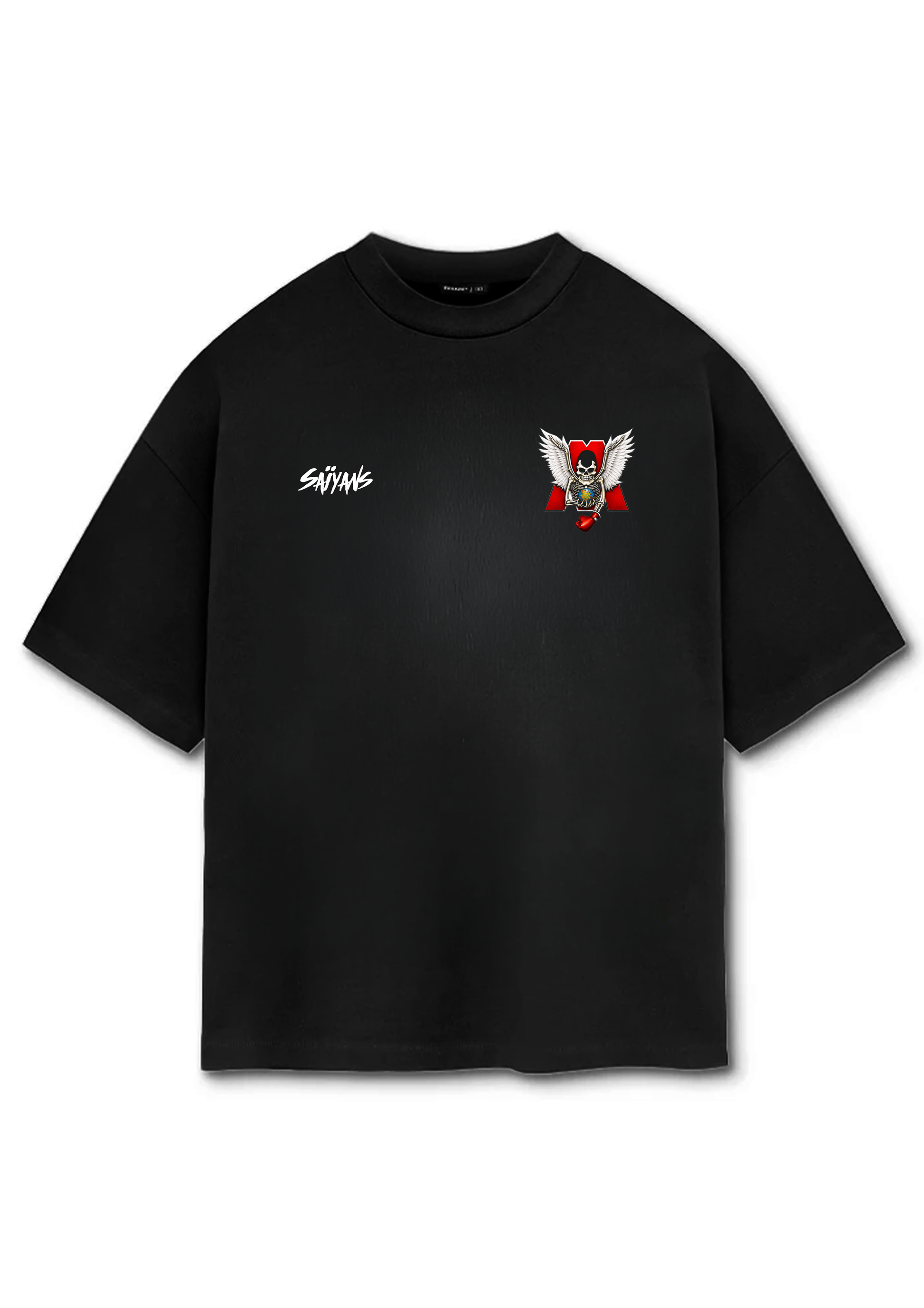 Takamura boxing anime t-shirt front view - Saiyans manga streetwear collection